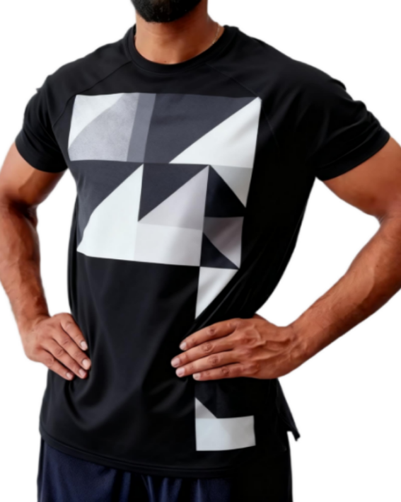 Men’s Active T-Shirt - Lightweight, Moisture-Wicking, Athletic Fit for Gym or Running
